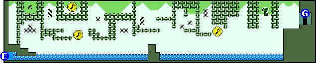 N4 激流の川辺　マップ
