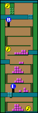 W1 砂漠の遺跡　マップ