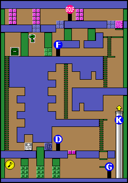 W1 砂漠の遺跡　マップ