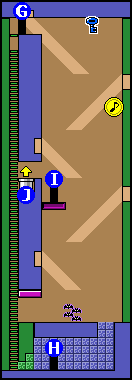W1 砂漠の遺跡　マップ