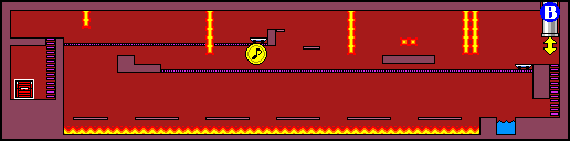 W6 西の火口　マップ